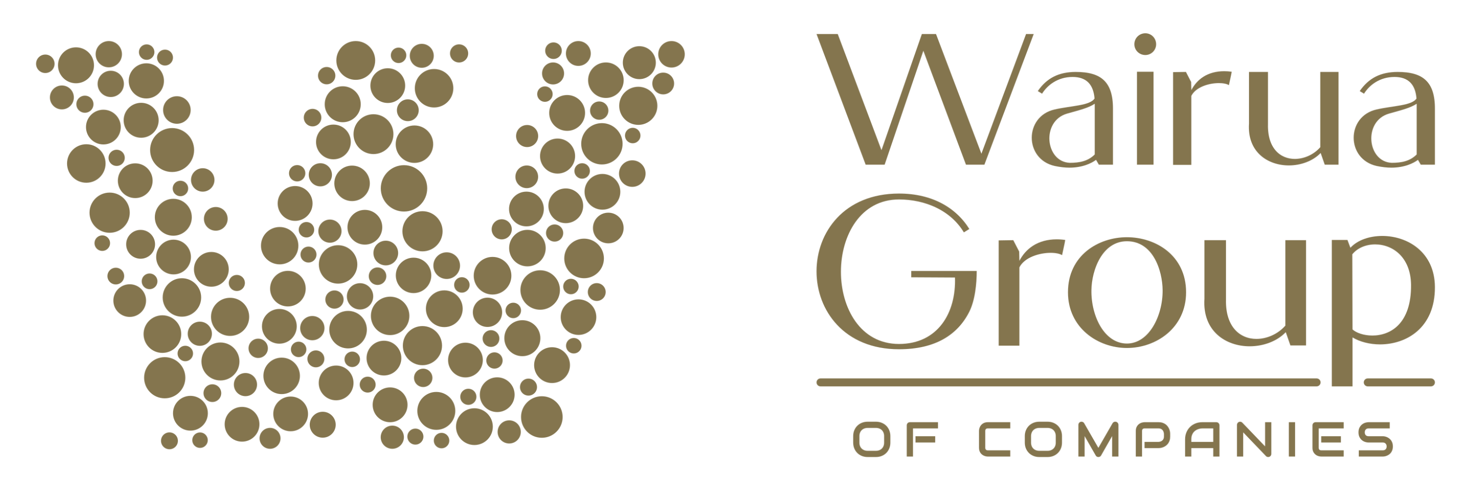Wairua Group Logo auf Wand